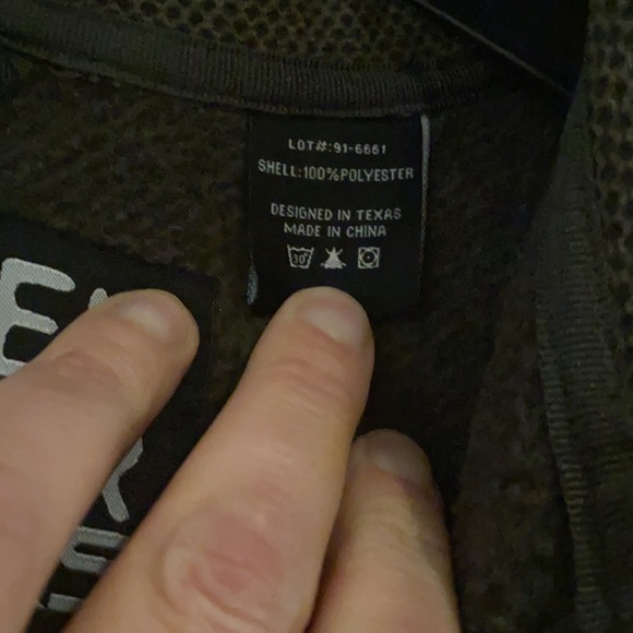 Powder Creek outfitters fleece quarter zip pullover XXL - Picture 5 of 7